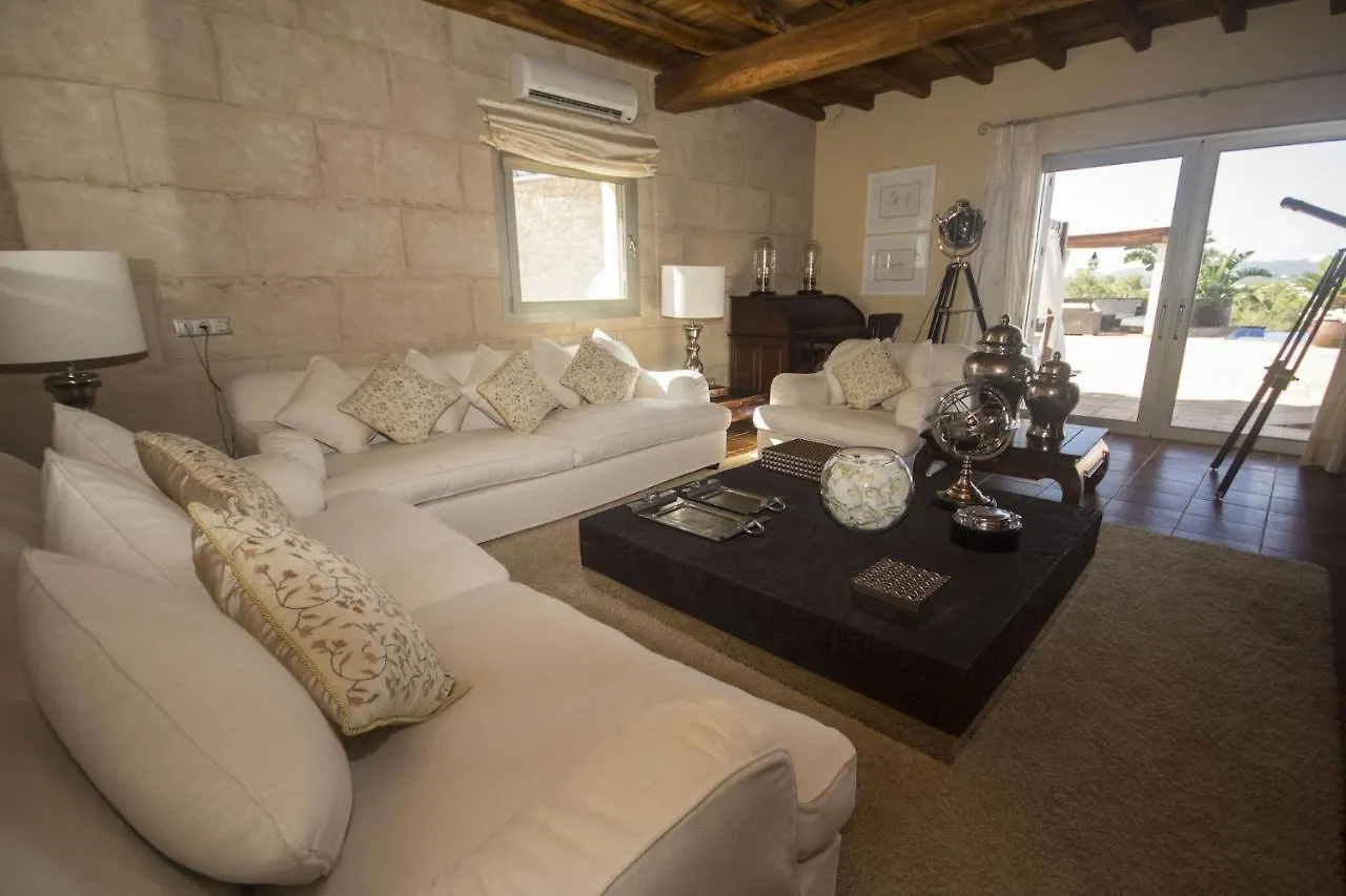 Attractive Ibiza Villa Can Tierra 6 Bedrooms Phenomenal Country Mountain Views Santa Gertrudis location