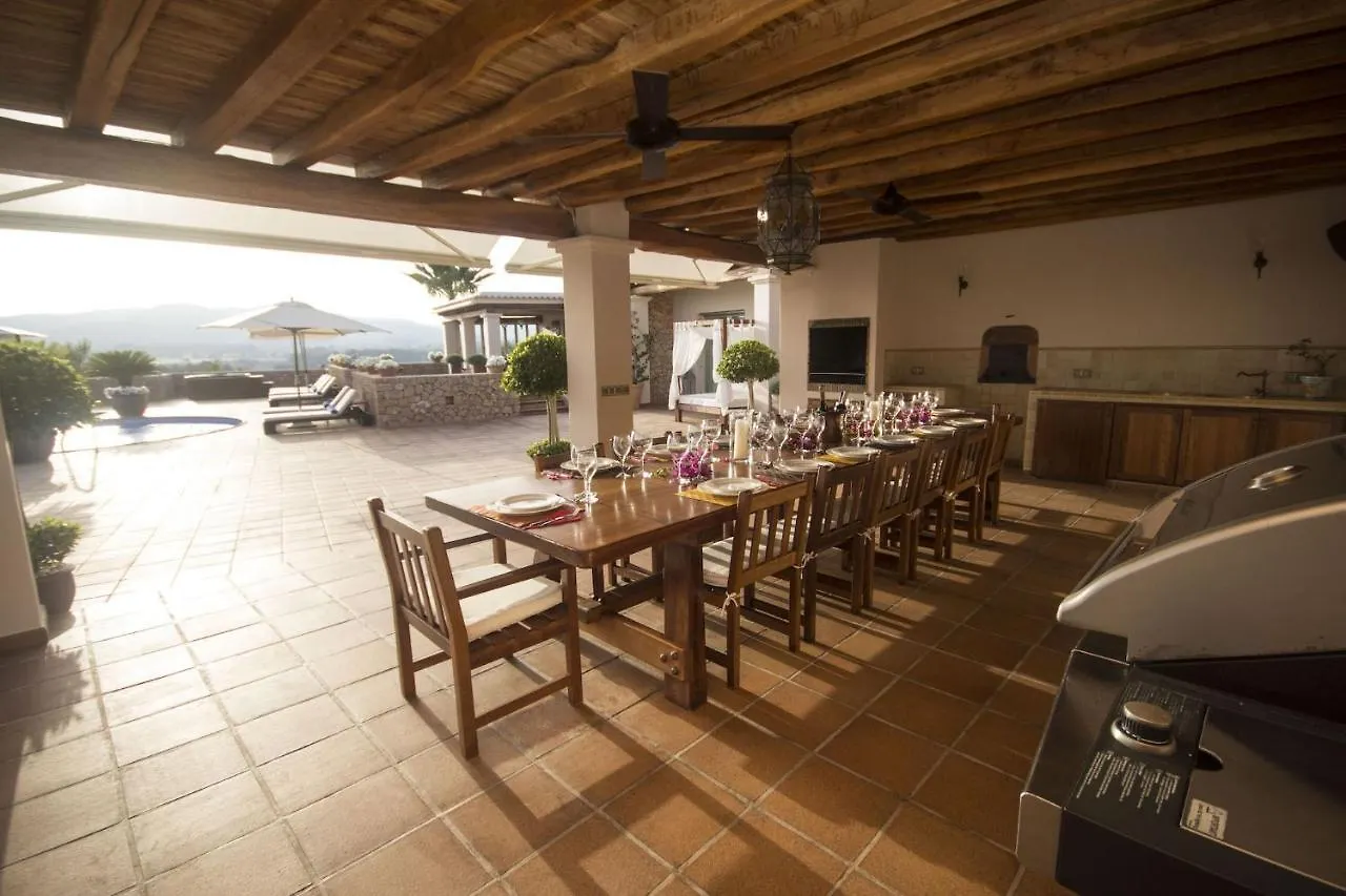 Attractive Ibiza Villa Can Tierra 6 Bedrooms Phenomenal Country Mountain Views Santa Gertrudis Santa Gertrudis  Испания