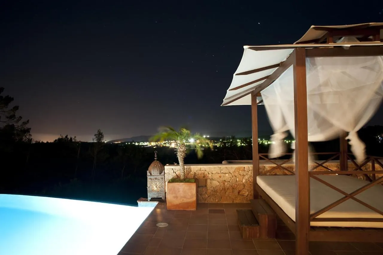 Attractive Ibiza Villa Can Tierra 6 Bedrooms Phenomenal Country Mountain Views Santa Gertrudis Santa Gertrudis  Испания